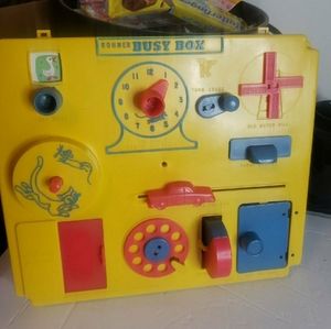 Kohner Busy Box Vintage Toy Dementia Motor Skills